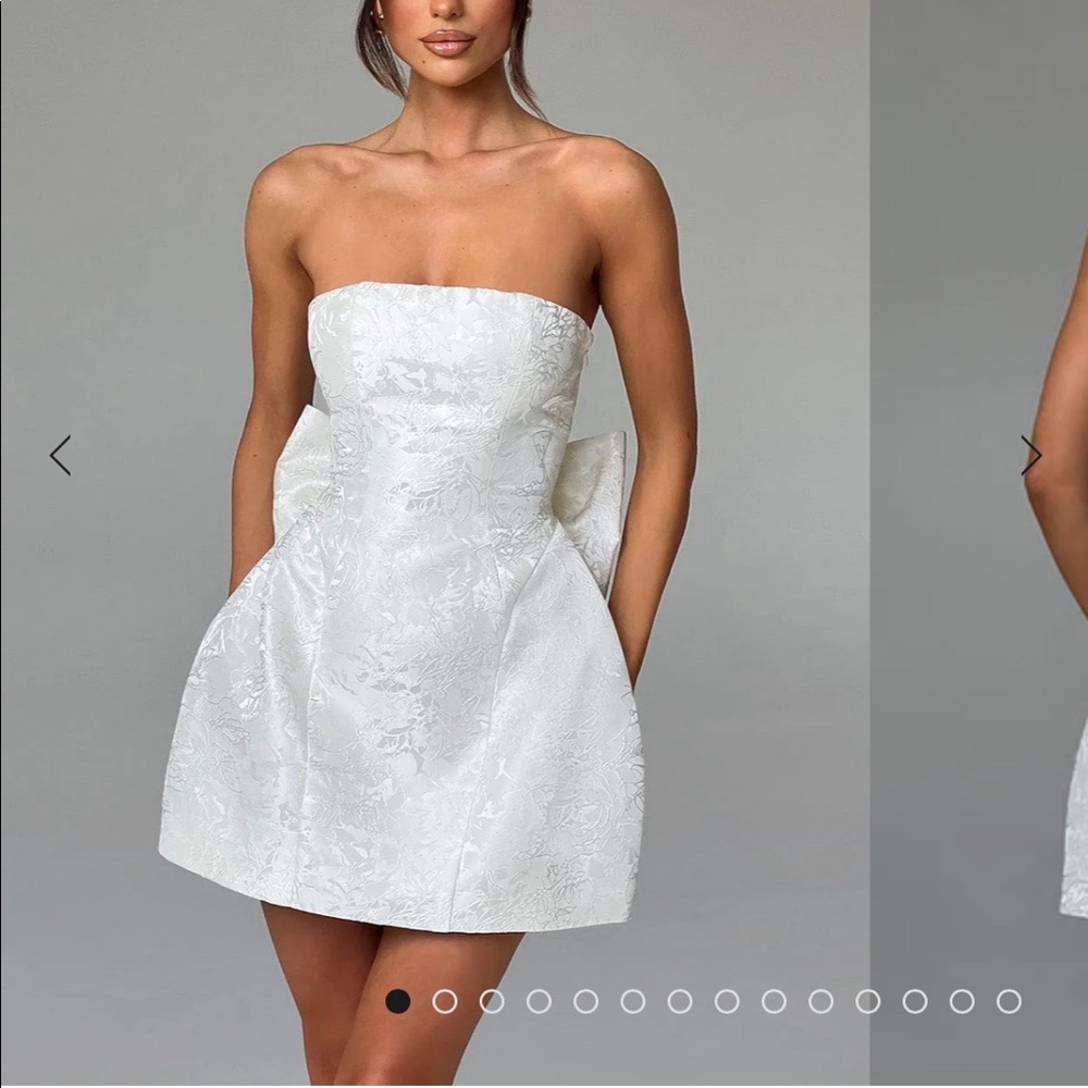 Babyboo white dress
